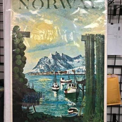 https://www.ebay.com/itm/124207351954	Cma2083: Vintage  Norway Poster Thorson	 $30.00 
