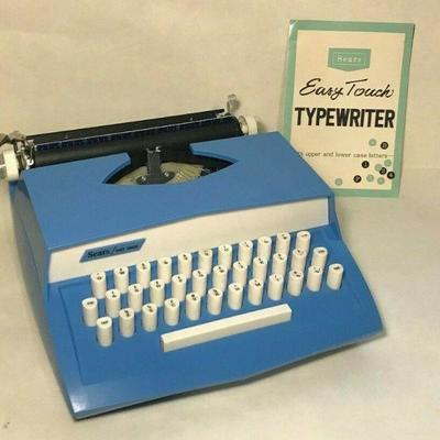 https://www.ebay.com/itm/114235286170	BU048: MID CENTRUY MODERN SEARS EASY TOUCH TYPEWRITER 	 Auction 

