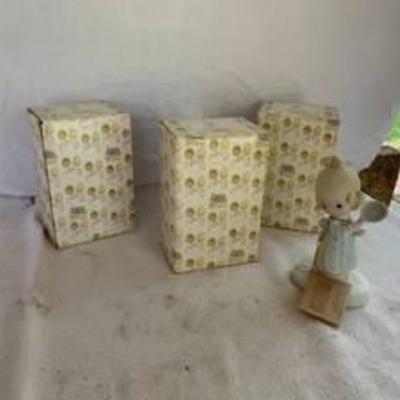 3pc Precious Moment Eggs Over Easy Lot