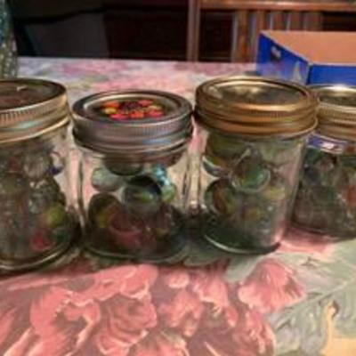 4PC Glass Marble Lot