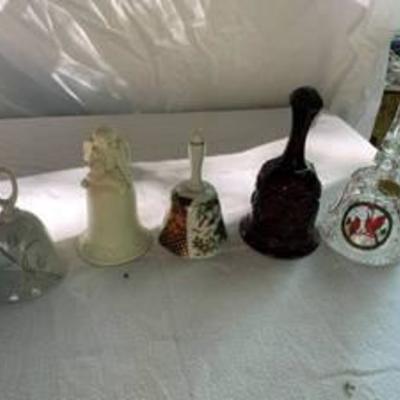 5PC Glass Bell Set