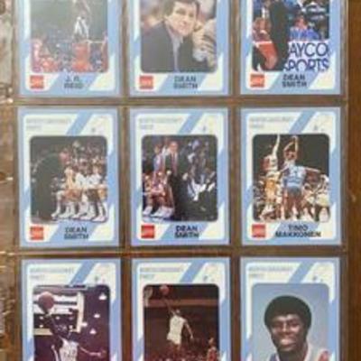 Vintage 1989 - Huge Set - Coca-Cola NORTH CAROLINA'S FINEST - 147 Card Basketball Collection - COKE