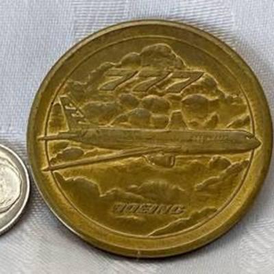 BOEING 777 Roll Out Coin 1993 Wichita Ks - wow