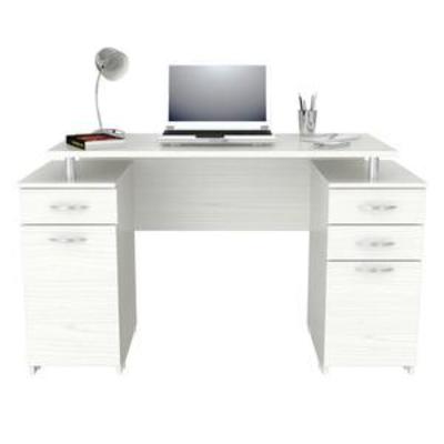 Computer Desk Washed Oak - Inval