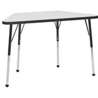 Amazon Basics Dry-erase 24 inchx48inch Trapezoid School Activity Table