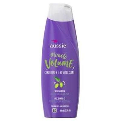 Aussie Paraben-Free Miracle Volume Conditioner w Plum & Bamboo For Fine Hair, 12.1 fl oz