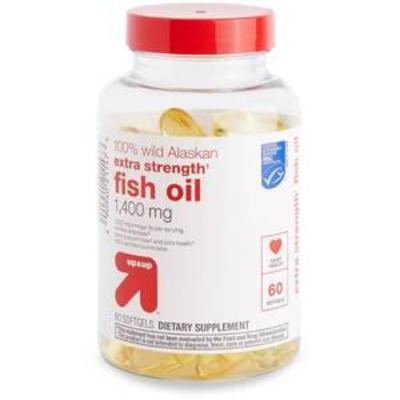 Fish Oil 1400mg Softgels - 60ct - Up&Up