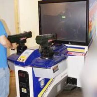 Gunblade NY DX Arcade Machine - 2 Shooter Game
