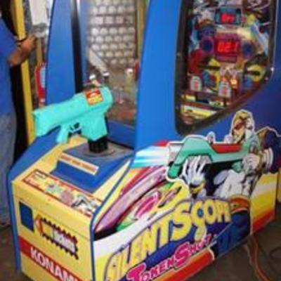 Konami Destroy-The-Invaders Token Shot - Arcade Game - Watch Video