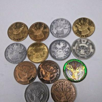 https://www.ebay.com/itm/124234321340	AB0412 COLLECTION OF 13 VINTAGE NEW ORLEANS KREWE OF ELKS LODGE 30 MARDI-GRAS	Auction	Starts...