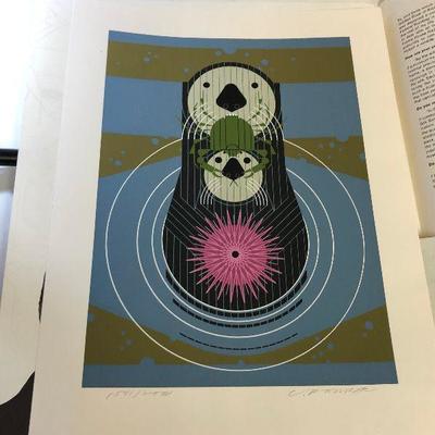 https://www.ebay.com/itm/114218433938	LAN9833 Charles Harper Serigraph 1976 Devotion in the Ocean Sea Otter #ed Signed	 $700.00 
