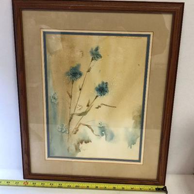 https://www.ebay.com/itm/124180867784	LAN9824: Marty Wheeless Watercolor Chicago Creek Trail Framed Original	 $75 
