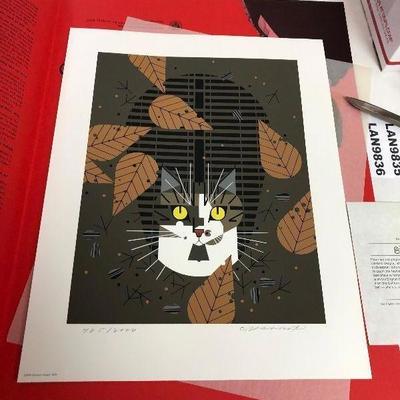 https://www.ebay.com/itm/124181783076	LAN9834 Charles Harper Serigraph Birdwatcher 1975 Cat #ed and Signed	 $700.00 
