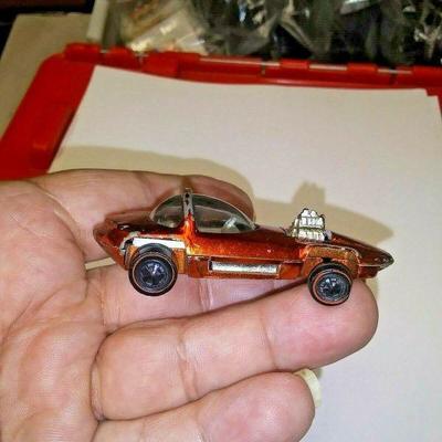 https://www.ebay.com/itm/124233178263	AB0401 USED VINTAGE DIECAST 1967 ORANGE HOTWHEELS SILHOUETTE TOY CAR RED LINE 	 $20.00...