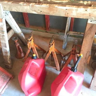 Several Gas Cans to Choose From