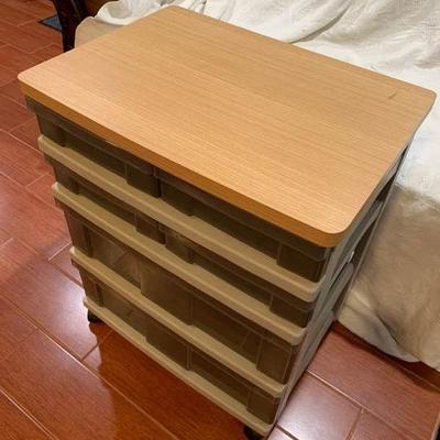 MMC418 Mobile 6 Drawer Storage Cabinet