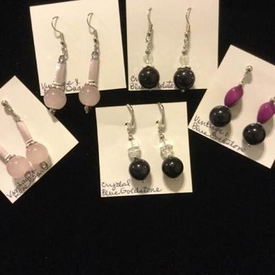 MMC085 Blue Goldstone and Rose Quartz