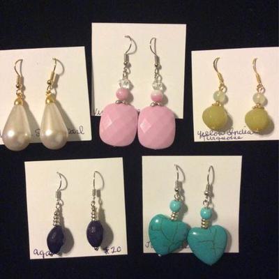 MMC095 Vintage Pearls & More Earrings 