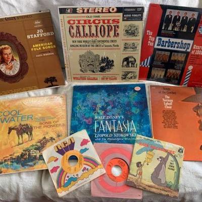 MMC407-Vintage Americana Vinyl LP's