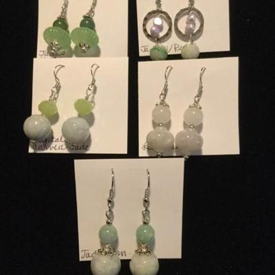 MMC069 Gorgeous Jade Earrings