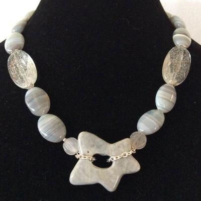MMC056 Jasper Pendant Necklace 