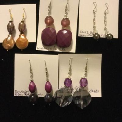 MMC103 Handmade 2" Dangle Earrings 