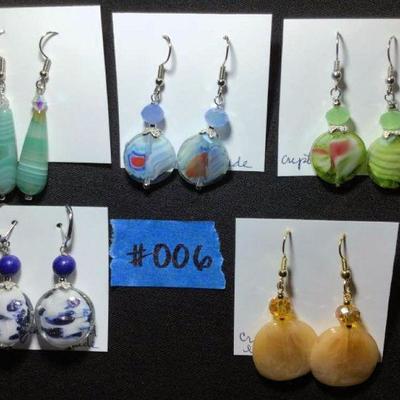 MMC006 More Handmade Dangling Earrings