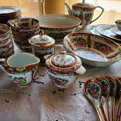 Hand painted china