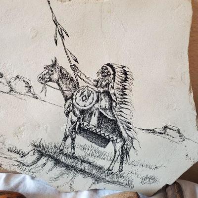 stone drawing