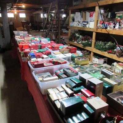 Over 400 Hallmark ornaments