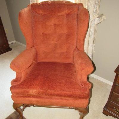 2 Matching upholstered chairs