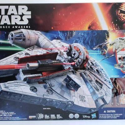 2001	

Star Wars The Force Awakens Millenium Falcon Model B3678
New In Box, Factory Sealed.