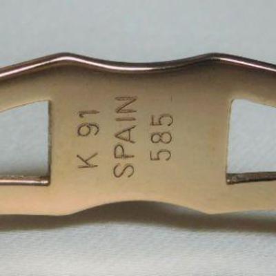 Watch and Band are 14 k