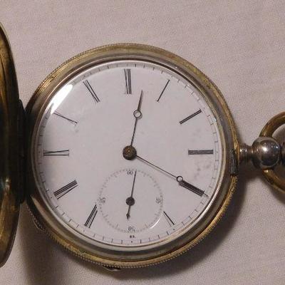 Richard & Co. Pocket Watch -- Watch Case Has a Crown Over 18