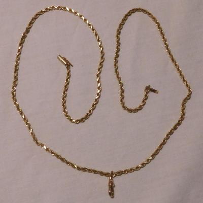 14 k Necklace