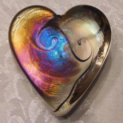 Robert Held Hand Made Paperweight