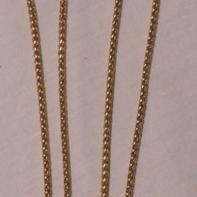 14 k Necklace