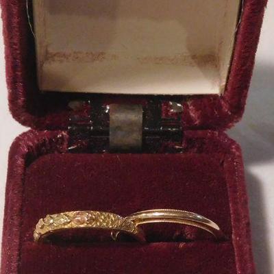 14 k Band Rings 