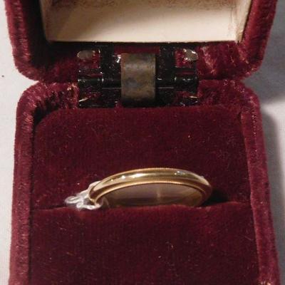 14 k Band Ring -- Tested 14 k