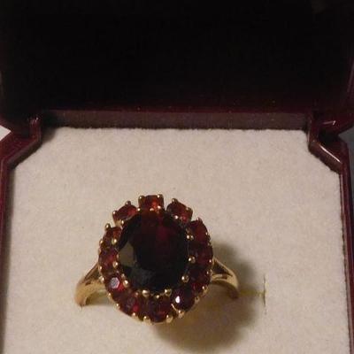 14 k Tanzanite Ring