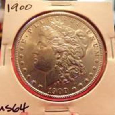 1900 MORGAN DOLLAR MS64