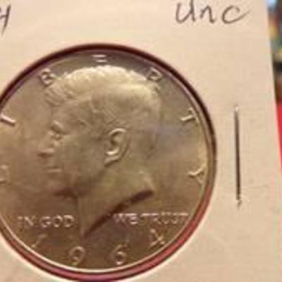 1964 Kennedy Half Dollar UNC