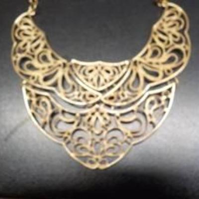 Btime Golden Angel Wings Necklet Neckace