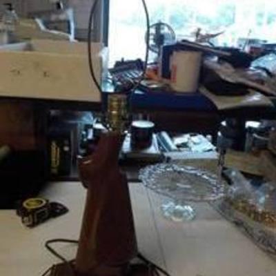 gun stock lamp 2 tall x 9 wide