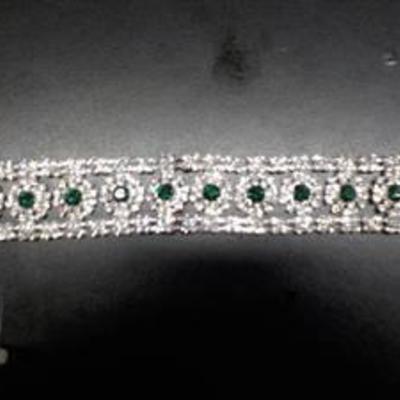 Ginasy Btime Fasion Wide Flower Bangle Bracelet