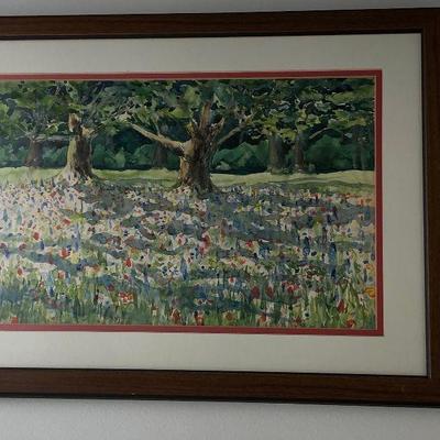 PR2098 https://www.ebay.com/itm/114314565154 Pr2098: Gene Meyers Original Watercolor Artwork Framed Local Pickup  Auction  Starts After...