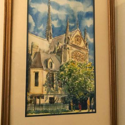 Pr2086 https://www.ebay.com/itm/124267564353 Pr2086: Gene Meyers 1993 Original Watercolor Artwork Framed Local Pickup Auction  Starts...