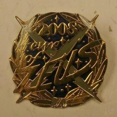 WL3030 https://www.ebay.com/itm/114314457543 WL3030 USED VINTAGE  2008   KREWE OF ZEUS  KREWE FAVOR PIN NEW ORLEANS MARDI-GRAS  Auction...