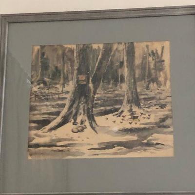 PR2088 https://www.ebay.com/itm/124267564886 Pr2088: Gene Meyers Original Artwork Framed Local Pickup  Auction  Starts After 6PM 07/22/2020 