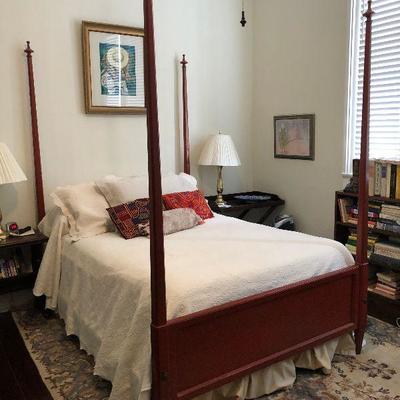 PR0122 https://www.ebay.com/itm/114314505948 PR0122: 4 Poster Bed Maple Modern Local Pickup Auction  Starts After 6PM 07/22/2020 